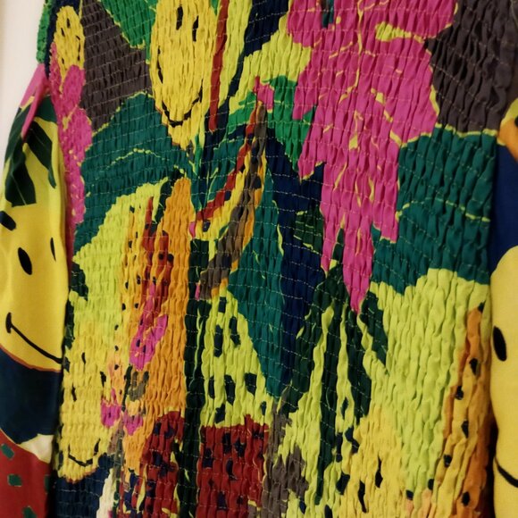 FARM RIO -  Leopards Jungle Smiley Mini Dress - Size XL - Picture 7 of 9